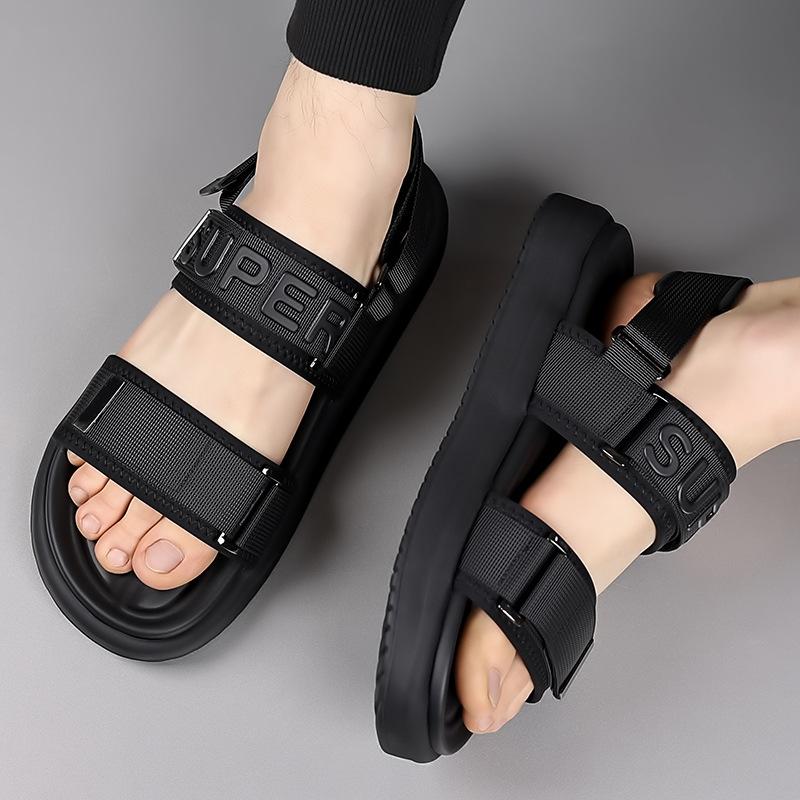 Fashion Summer New Designer Platform Beach Shoes for Men High Quality Roman Fashion Casual Sports Sandals Man