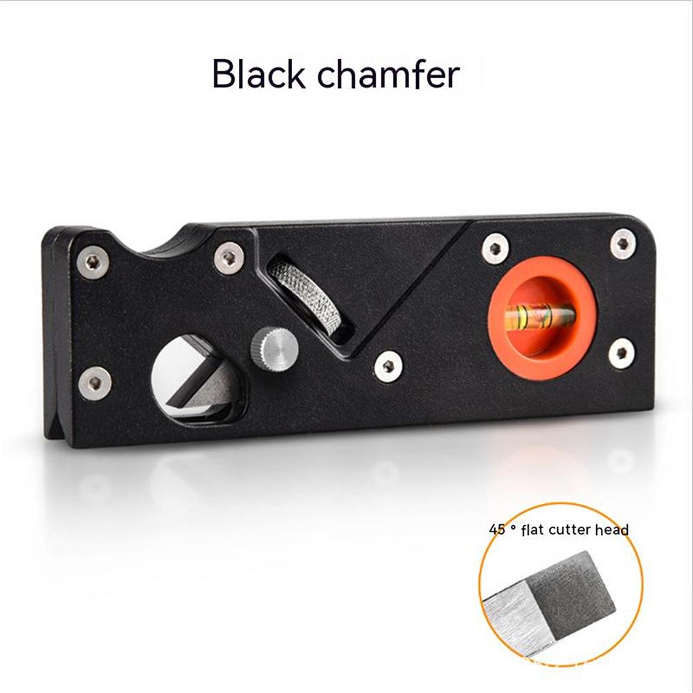 Chamfer Plane With Backer Woodworking Hand Planer For Quick Edge Planing Corner Trimming Manual Diy Tools