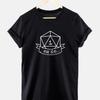 D20 Dice Roll T Shirt Natural 1 Gaming Apparel Cotton Tees Ropa De Mujer Unisex Clothes Vintage Clothes Unisex Clothing