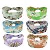 Floral Wide Hair Band Elastic Sports Headband Practical Headwear  Women