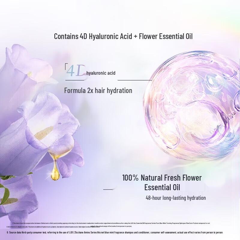 LUX Bluebell Essential Oil Fragrance Shampoo