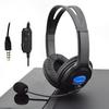 Wired Gaming Bass Over-Ear Headset Headphones with Microphone for PS4 PlayStation