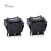 2Pcs/Set Durable ON/OFF Position 6 Pins DPDT Boat Rocker Switch Accessory