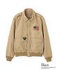 AVIREX COTTON A-2 FLYING ACE jacket men's L 180 khaki 783-5252043