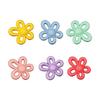 Colorful Hollow Flower Charm Necklace Pendant Bracelet Jewelry Making Handmade
