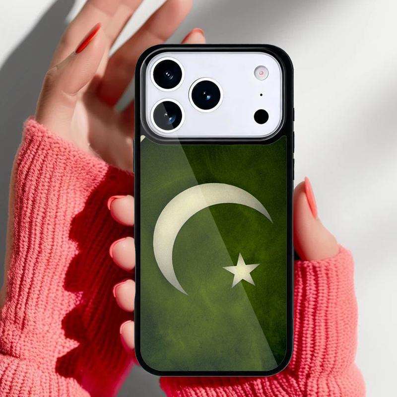 

Pakistan Flag Banner soft Phone Case for iPhone 17 Air 16e 15 14 13 Pro Max Back Cover for 12 11 Pro Coque iPhone 14 Pro