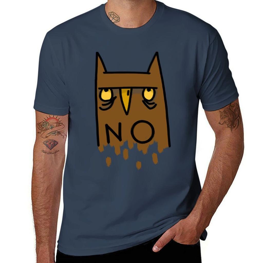A Grumpy Owl Tshirt Light Athletic Short Sleeve Tee Shirt Tshirt