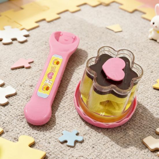 Pretend Play Feeding Toy Set Cute Jelly & Pudding Dessert Kit Safe Japanese Snack Playset for Toddlers