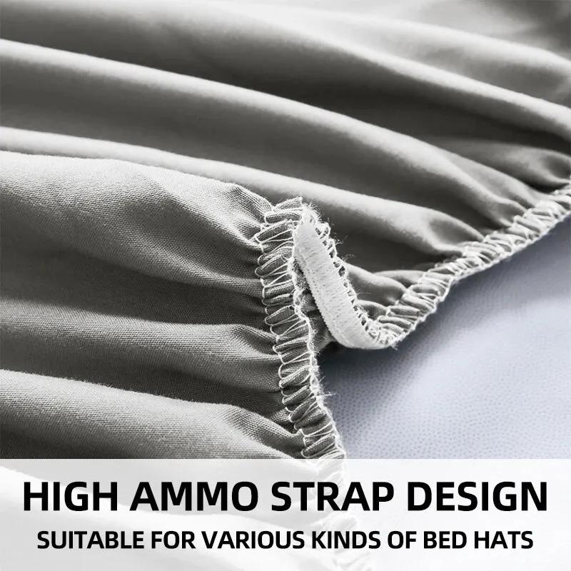 Thick Bed Sheet, Waterproof Sheet, Soft, Urine Proofing, White, Gray, Black, Red, Blue, Green