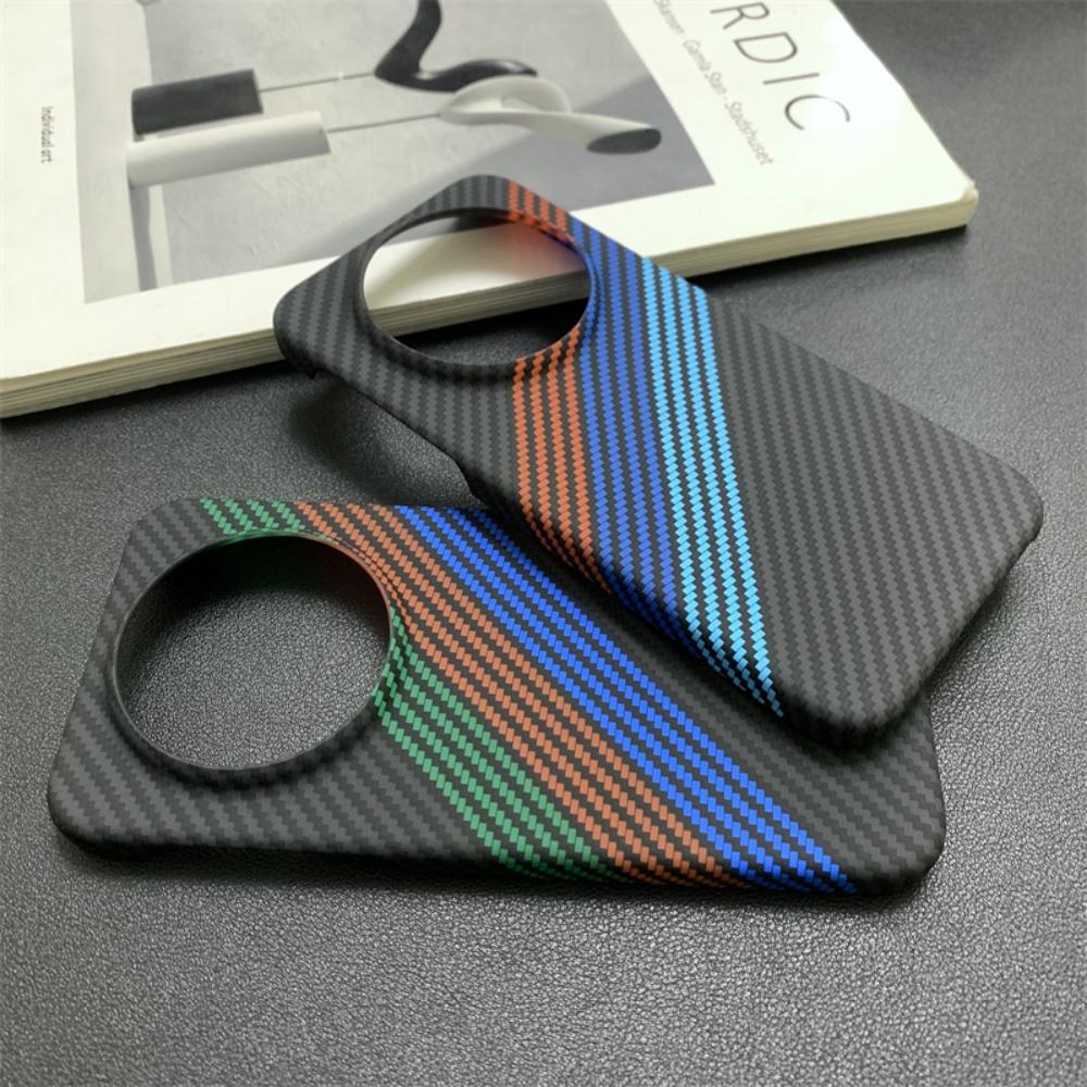 Slim Carbon Fiber Stripes Texture Pattern Case For Honor Magic 8 7 6 5 Pro Lite 500 400 200 Pro 300Ultra Anti-Drop Protect Cover