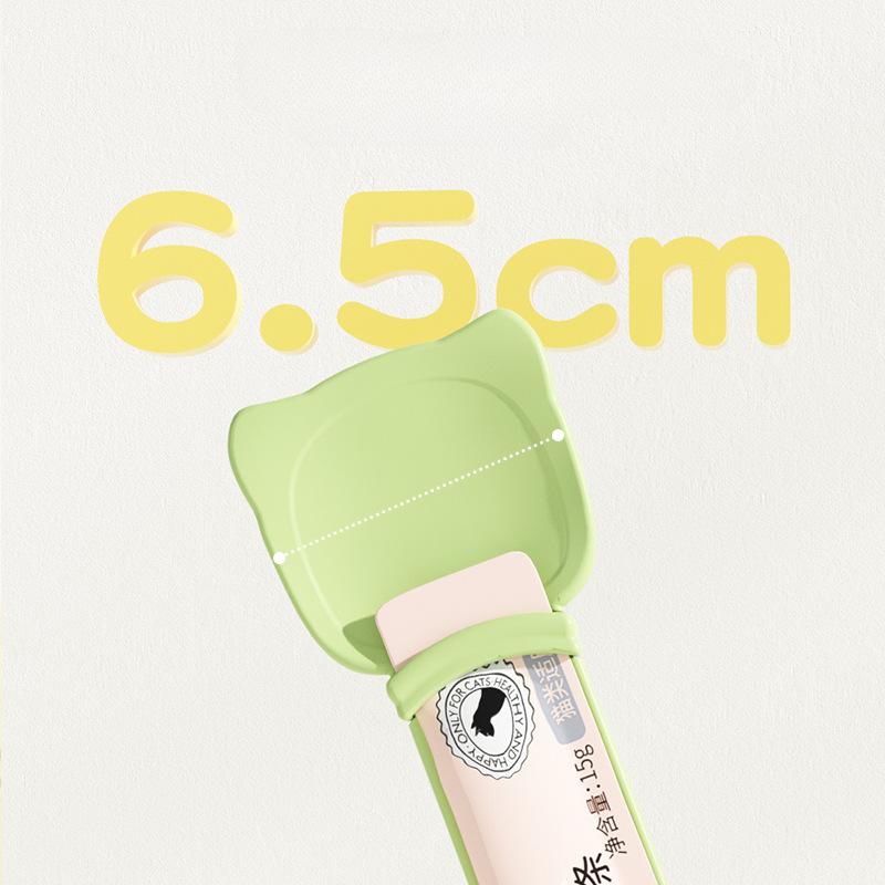 Futterlöffel für Haustiere, Katzensnack, Flüssigfutter, Quetschwerkzeug, multifunktionaler Katzenfütterungslöffel für Nassfutter, Leckerli, Welpen- und Kätzchenspender