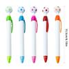 Clicks Type 0.7mm Medium Point Ball Pen Ballpoint Pen Smooth Writing Plastic Oil Pen Office School Students Writing Gift