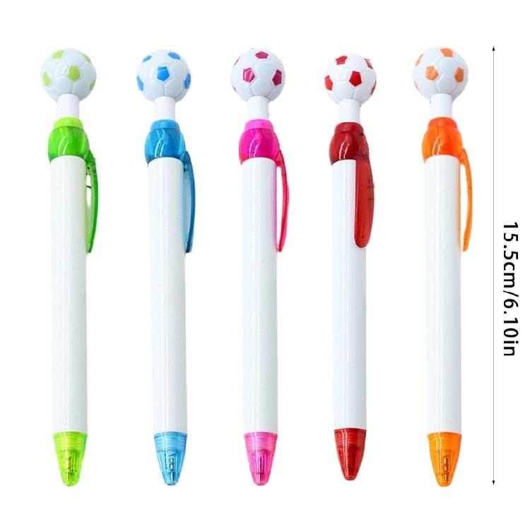 Clicks Type 0.7mm Medium Point Ball Pen Ballpoint Pen Smooth Writing Plastic Oil Pen Office School Students Writing Gift