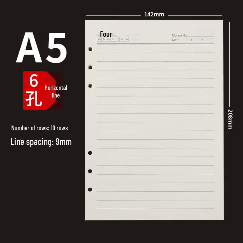 Xutong Loose Leaf Notebook Paper Refills
