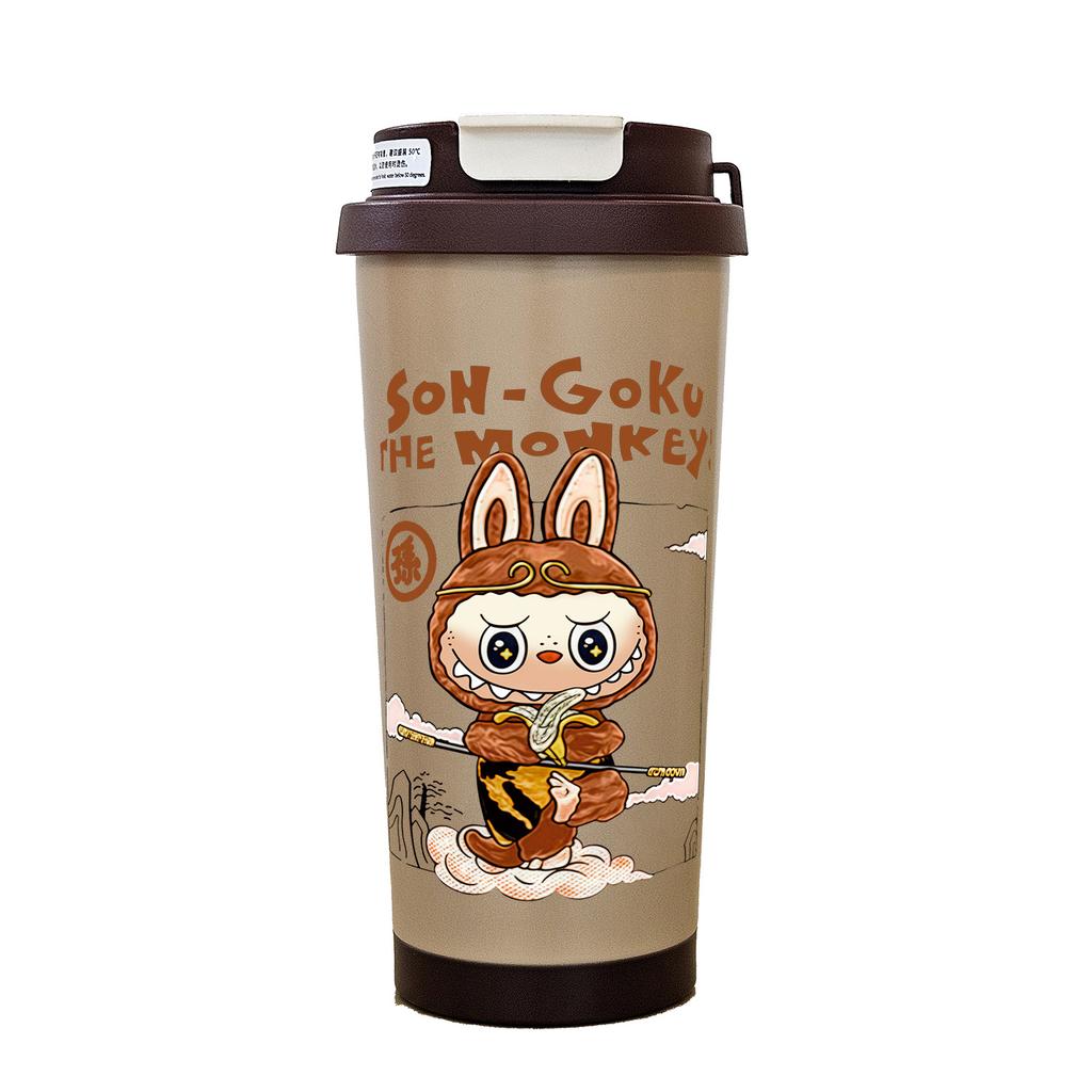 Coffee Cup Stainless Steel Double-layer Thermos Cup Portable Cup Outdoor Portable Men's and Women's Water Cup