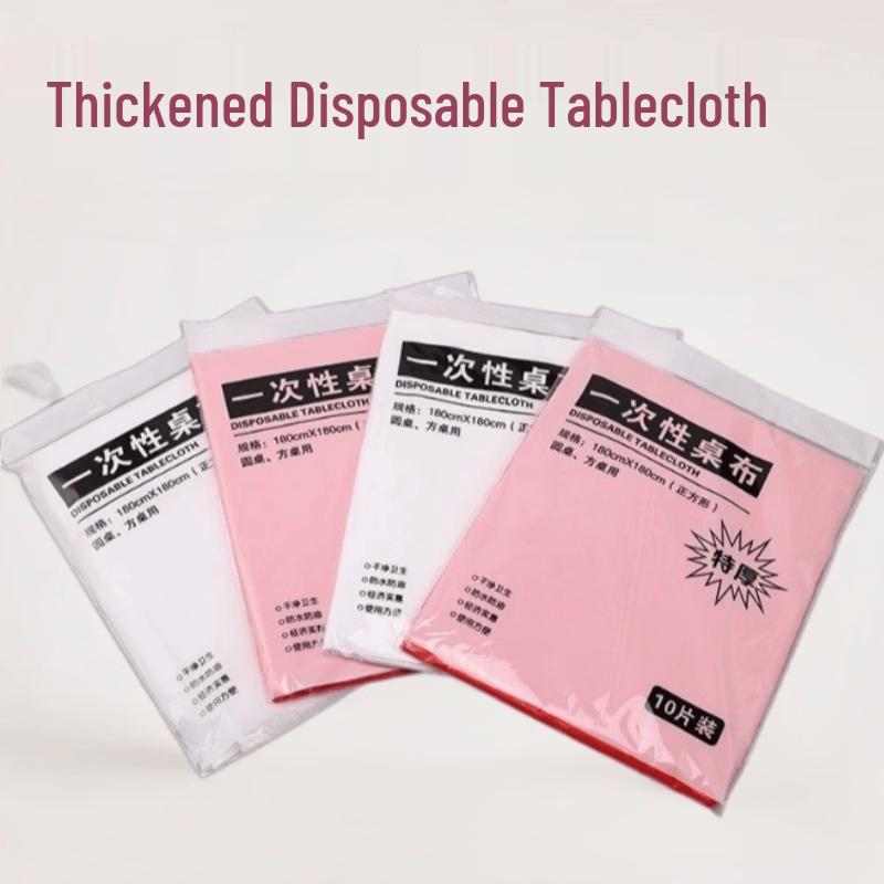 

Extra Thick Disposable Banquet Tablecloth