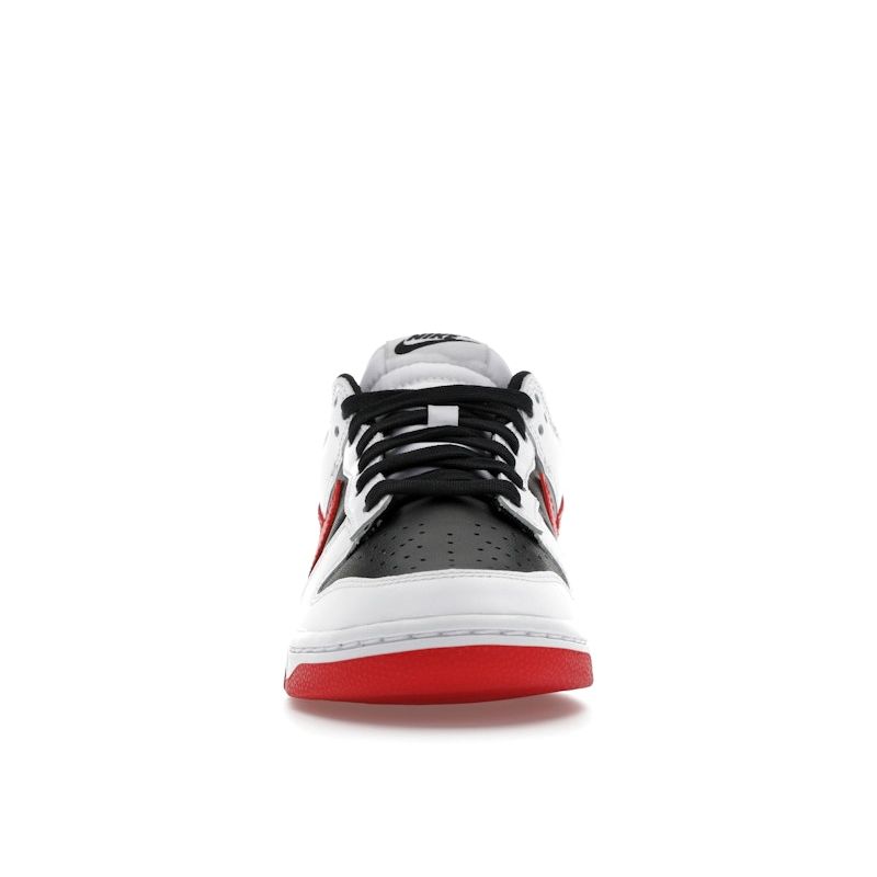 Nike Dunk Low White Black Red Unisex Sneakers University-Red FD9762-061