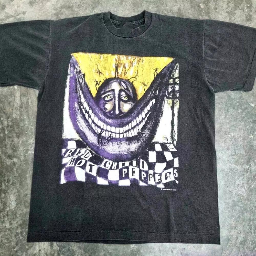 Red Hot Chili Peppers Черная Унисекс Хлопковая Футболка S-4XL VN1992 Унисекс Футболка XXL