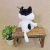 Shinada Plush Toy - Flat Cat with Bangs