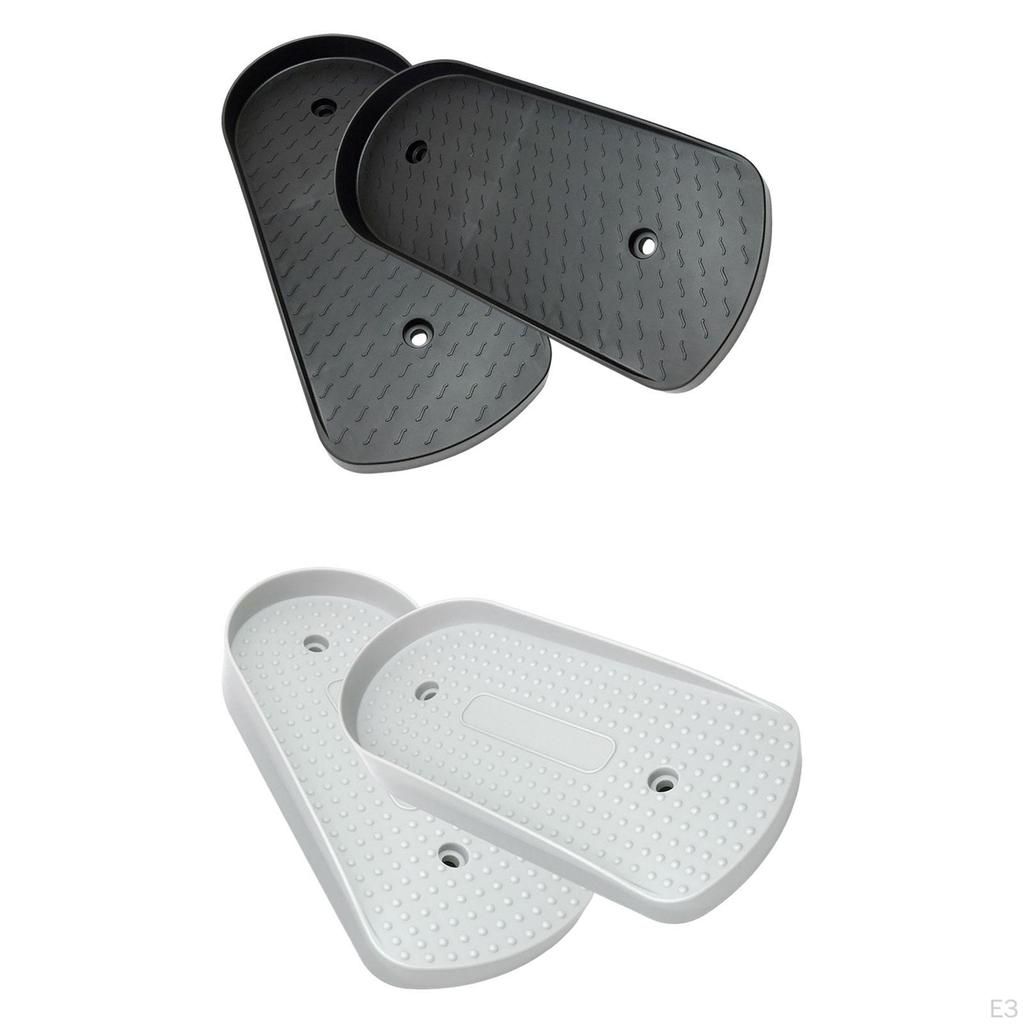 2 Stück Treppensteiger Pedalteile Klettermaschine Fußplatte Fitnessgerät für Übungen