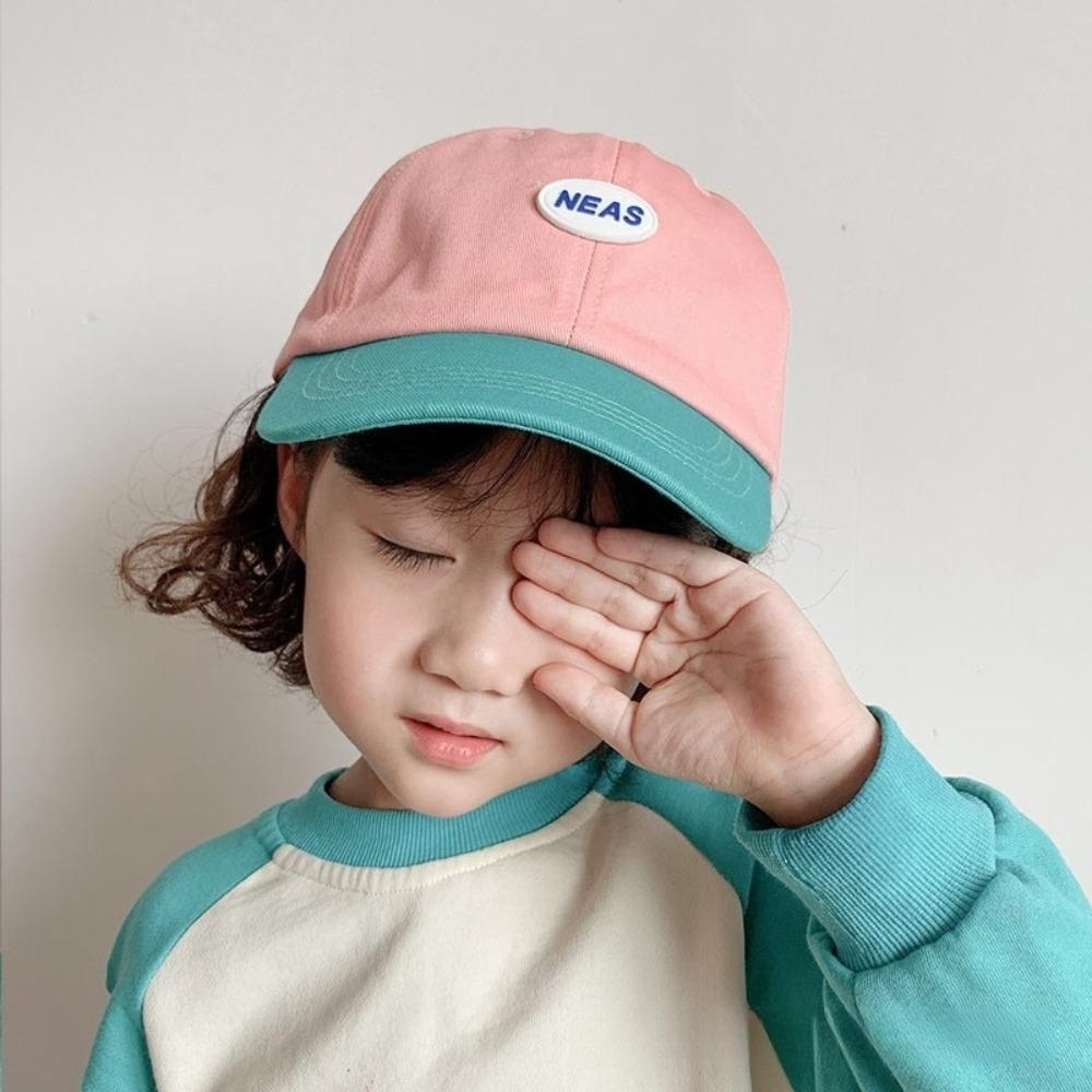 

Cotton Kids Baseball Cap Sunscreen Children Peaked Cap Fashion Sun Protection Hat Boys помаранчевий
