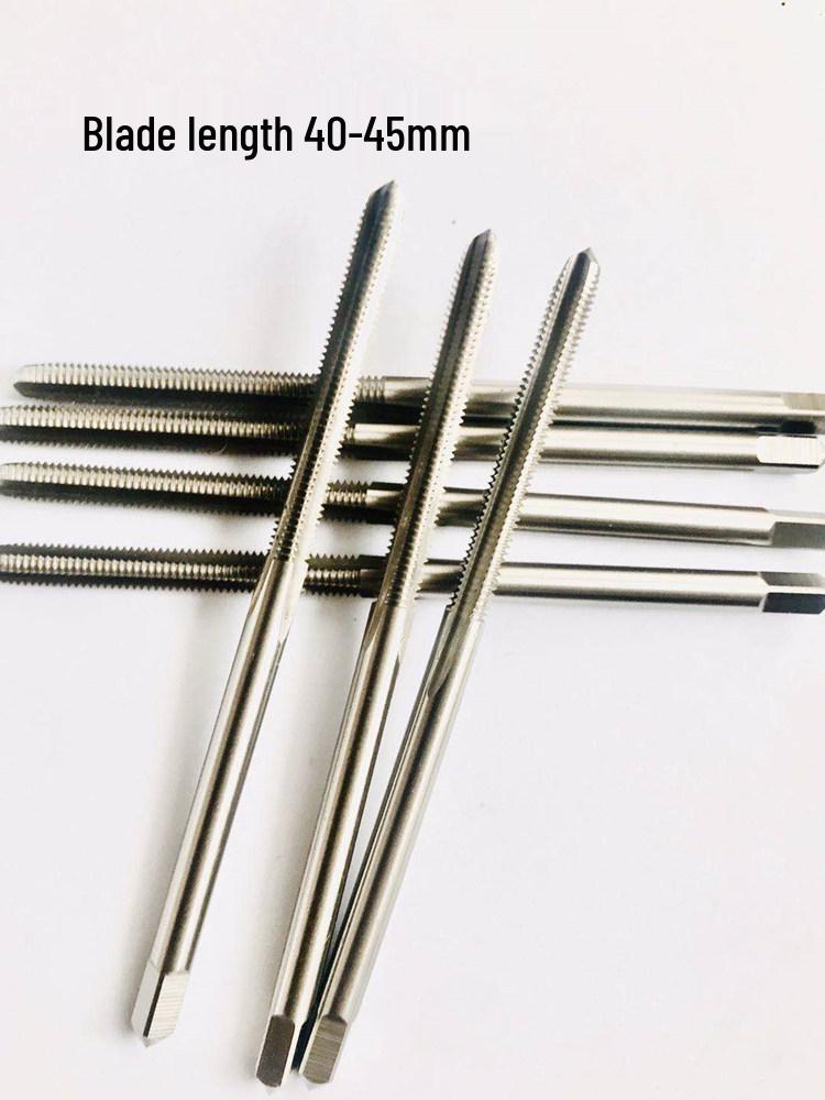 Long Flute Machine Tap with Thin Shank – M3-M12 x 100x150 Fine Thread