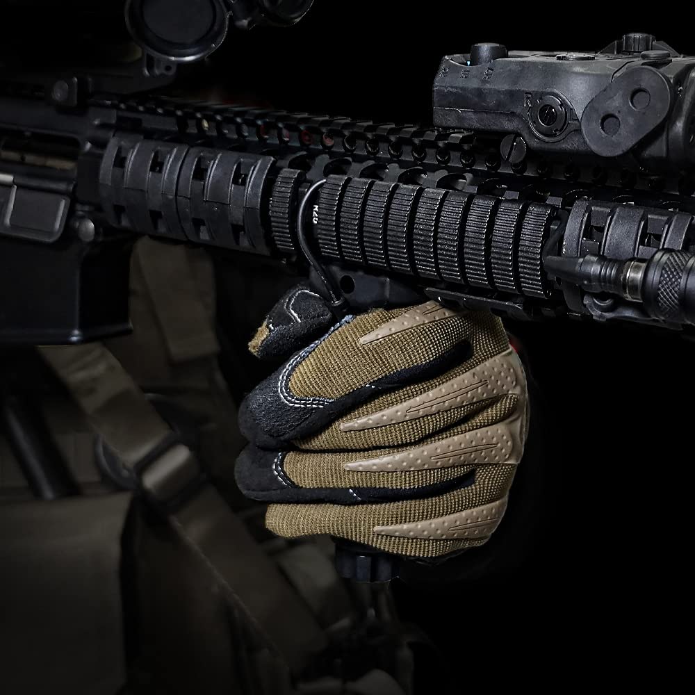 Ryohin Takehin Remote Cord Wiring Parts, 20mm Rail Compatible Rail Panel, Rail Cover, LaRue Type Index Clip, Resin/Black