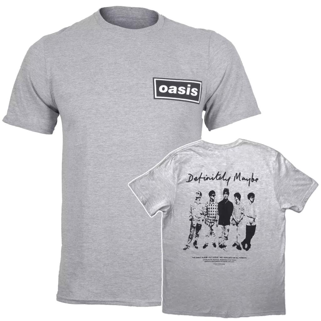 T-shirt Oasis Evento Maine Road Tour Reunion Ufficiale 2025 Nuovo_ Lusso di Alta Gamma È per Uomini e Donne Maglietta Top 100% Cotone