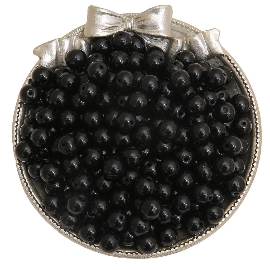 50-135 szt. Kryształowych szklanych koralików, galaretkowych, jednolitych kolorowych, imitujących kamień jadeitu, luźne koraliki dystansowe do wyrobu biżuterii