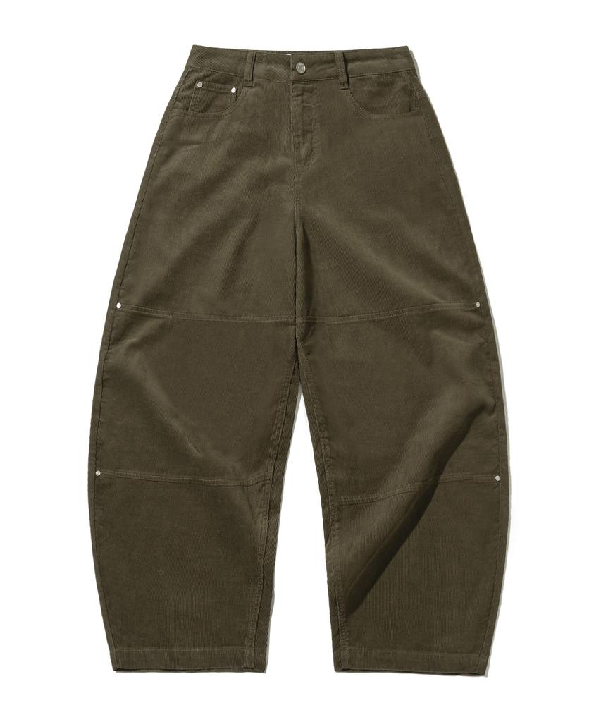 FILLUMINATE Double Knee Corduroy Pants - Brown