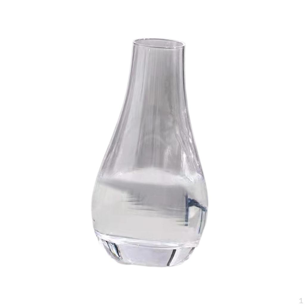 Bud Vases Glass Decor Creative Planter Pot Bottle Flower Vase Narrow Mouth