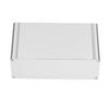 Aluminium Electric Box Waterproof Junction Enclosure Case Split Type for DIY Silver 62x178x100mm