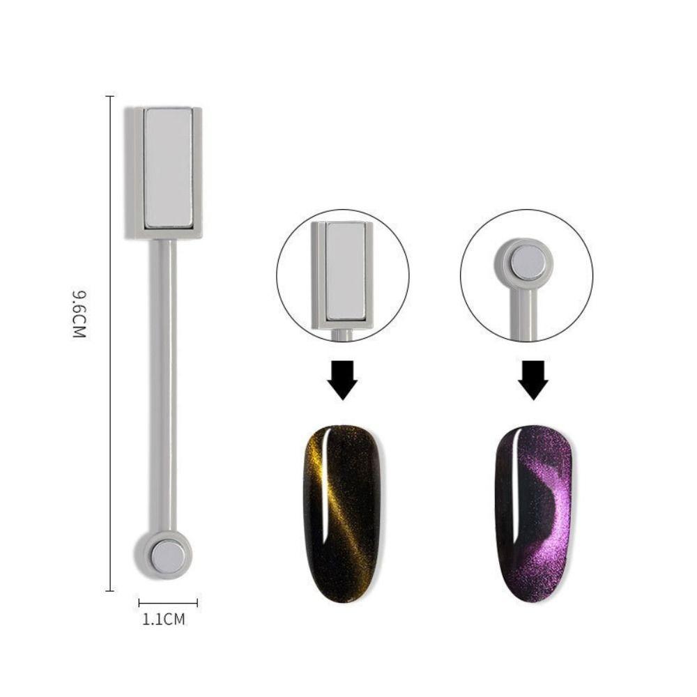 Cat Eyes Magnetic Nail Stick Multi Functional Nail Art Magnetic Bar 3D Nail Polish Magnet Pen