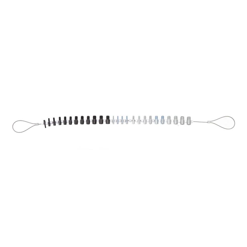 26 Male Female Gauges Standard and Metric Thread Checker Tool Steel Thread Gauge Tool Mechanic