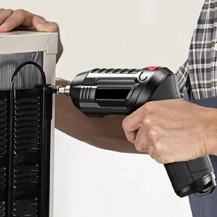 Ergonomic Electric Screwdriver with Adjustable Handle, Perfect for Tight Spaces and Extended Use