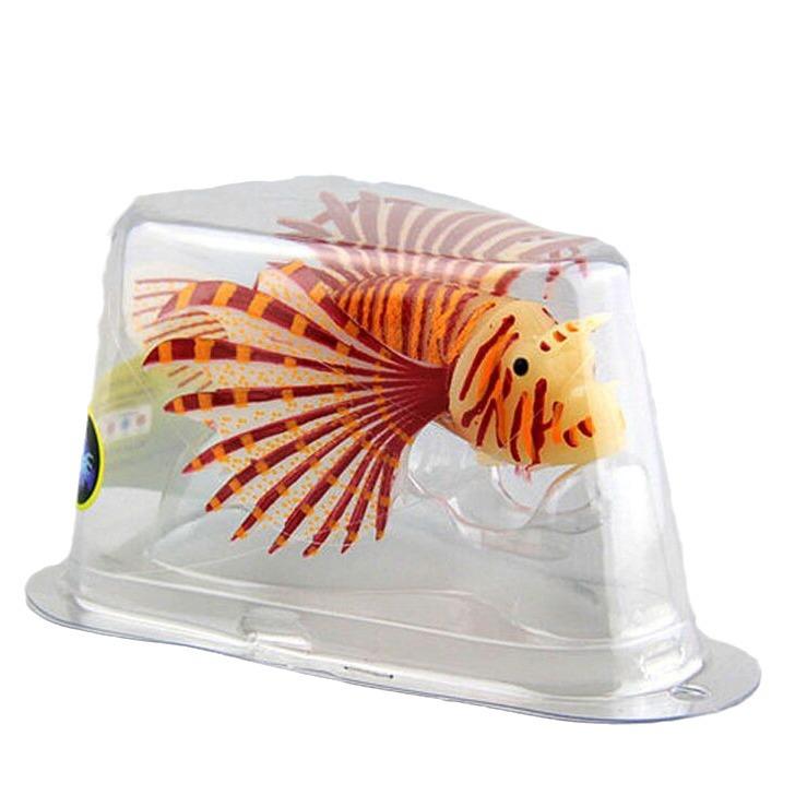 Luminous Silicone Lionfish Aquarium Decorations