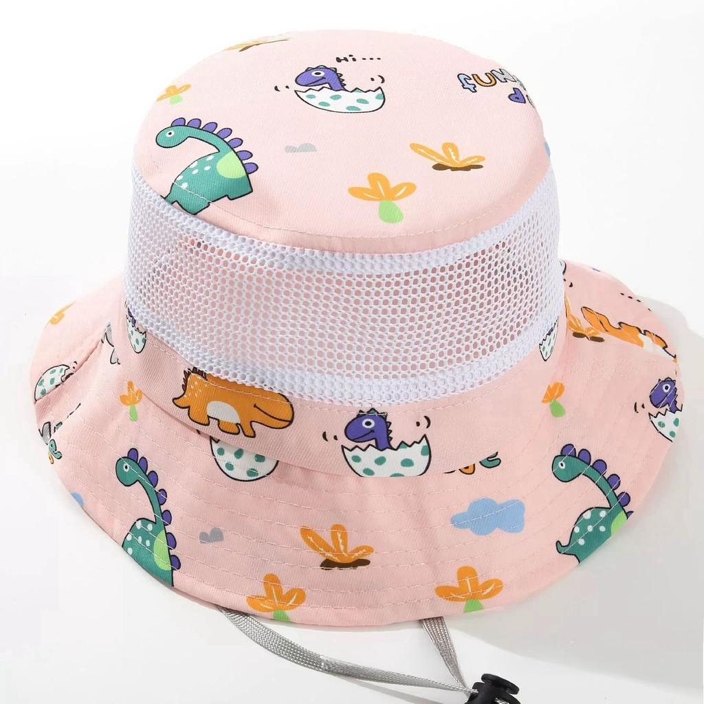 Baby Summer Sun Hat With Long Brim Cotton Blend Lightweight For Kids Outdoor Play