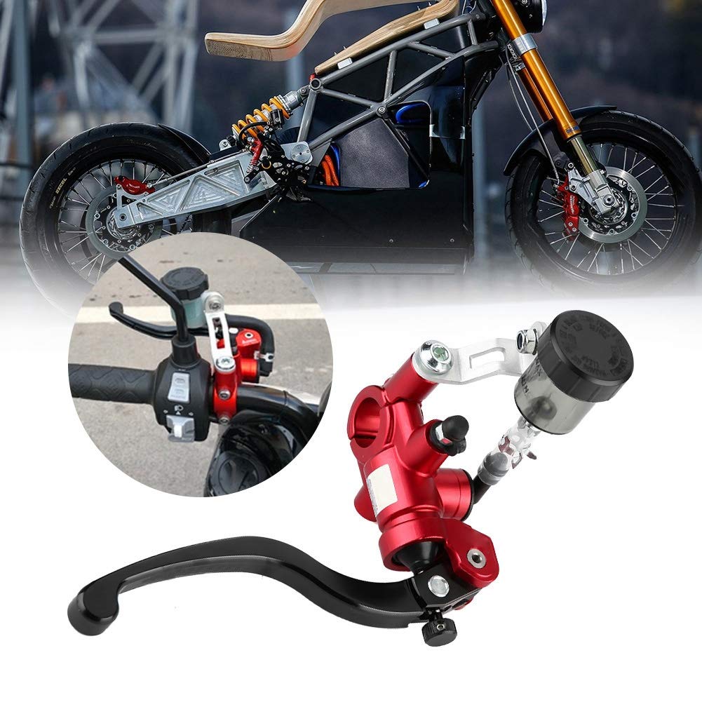 High-performance Motorcycle Hydraulic Clutch Lever/master Cylinder (red) | Compatible with 22mm Handlebars (red)