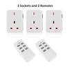 30m/100ft Long Range Remote Control Plug Socket 13A/3000W Heavy Duty Wireless Light Switch
