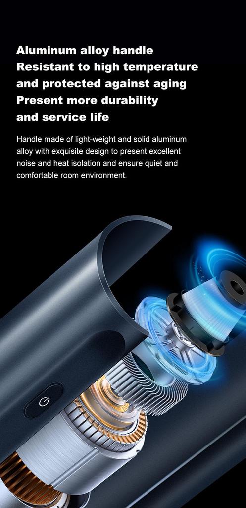 High Power Vacuum Cleaner, Mini Cordless,Rechargeable Portable Dust Collector, for Cars, Keyboard Gaps