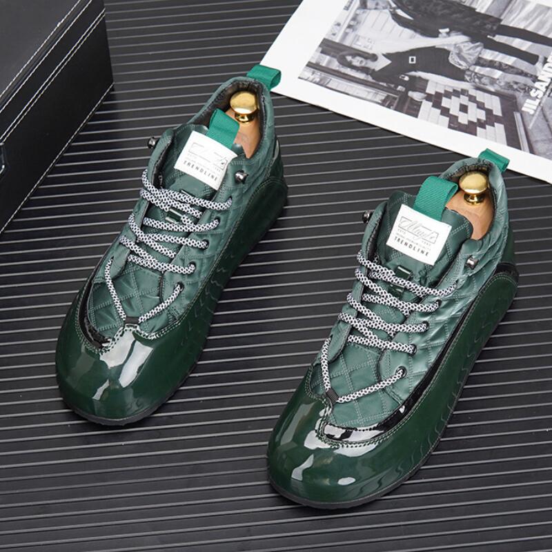 Fashion New fashion Leather Men Casual Shoes Hip Hop sports shoes Skateboard Shoes zapatos sapat a21