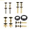 K1AE Sturdy Carbon Steel Toilet Bolts Set for Leakproof and Long Time Use