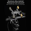 Uchwyt na telefon rowerowy Stop aluminium Stojak na telefon komórkowy Obracany o 360 stopni Regulowany uchwyt na kierownicę