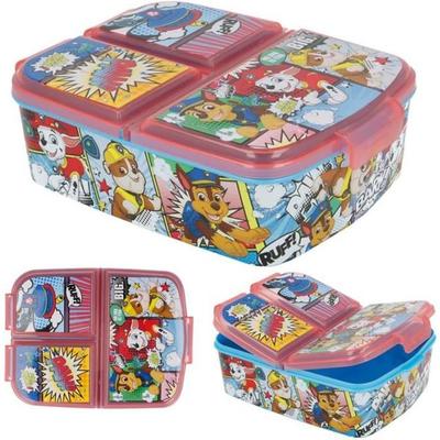 Pat Patrouille - Paw Patrol - Boîte À Déjeuner Avec 3 Compartiments Pour Enfants - Boîte À Sandwich - Boîte À Déjeuner
