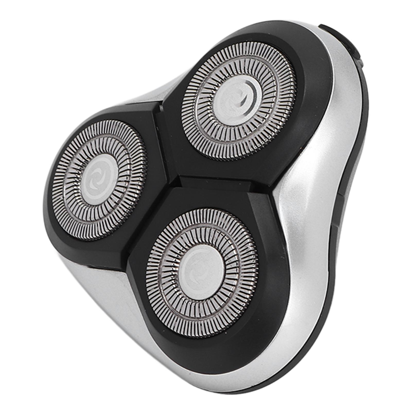 

Сменная электрическая бритвенная головка с плавающими двойными бритвенными кольцами на 360 градусов, электрическая бритва, замена