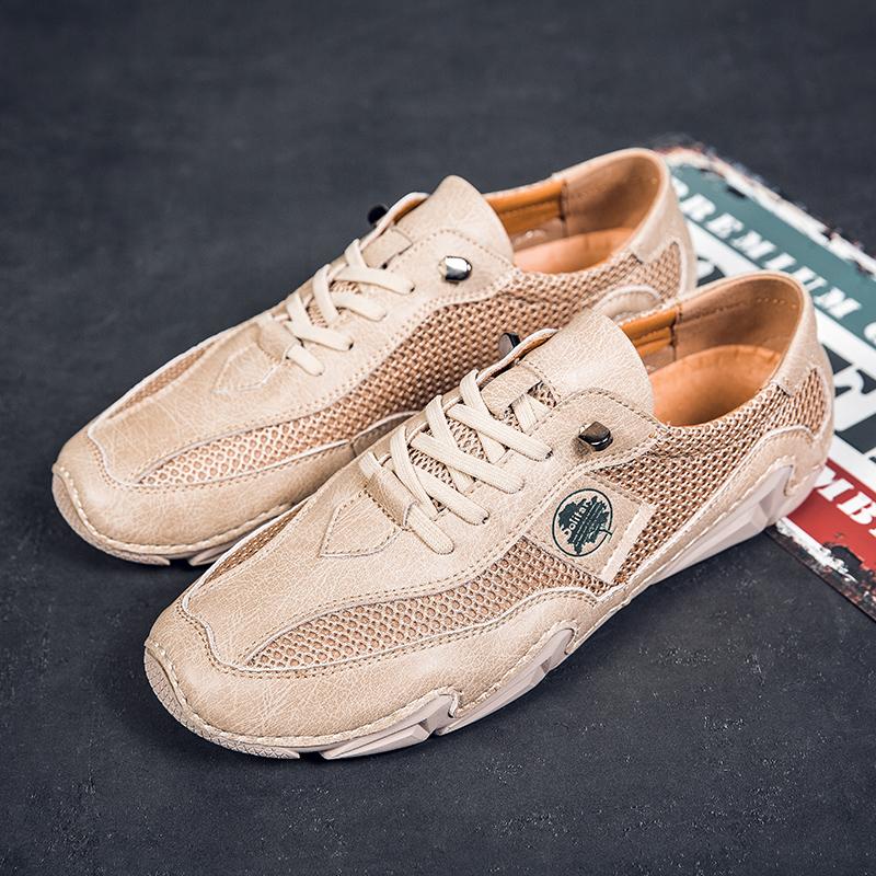 Pánské boty Tenisky Pánské tenisky Luxusní boty Pánské ležérní Trenér Závody Prodyšné módní povaleče na běhání Boty pro muže