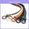 Retro Style Womens Wax Cord Waist Belt With Iron Buckle For Casual Dress And Shirt Accessories