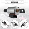 uxcell JF011E Transmission Step Motor Fits Altima 2009-2012 Plastic Metal JF011E Black Silver Tone