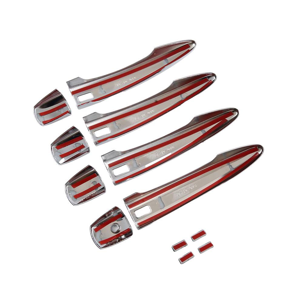 For Nissan Rogue 2024 2024 2024 Chrome Car Exterior Side Smart Door Handle Trim Car Accessories