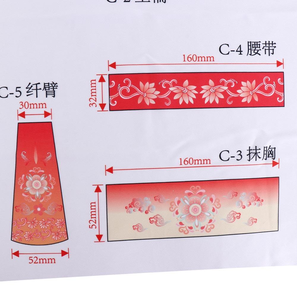 Wear DIY Hanfu Clothes Toys Dress Doll Clothing Design  Doll Accessories